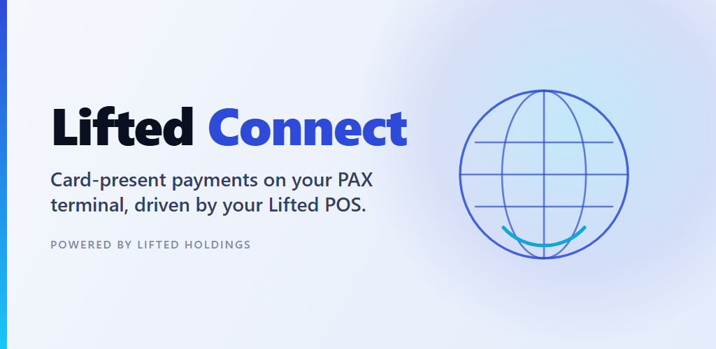LiftedConnect PAX application product artwork